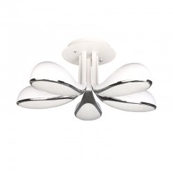 LED полилей 8595/5 60W 3-white бял