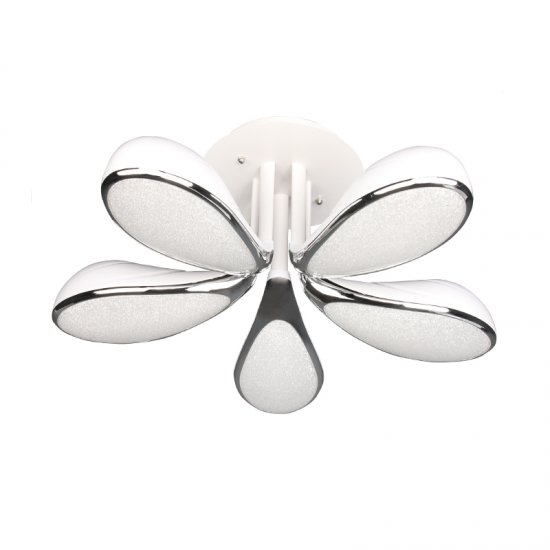LED полилей 8595/5 60W 3-white бял