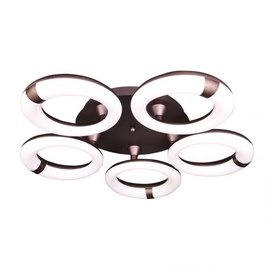 LED полилей 8619/5 60W 3-white бял