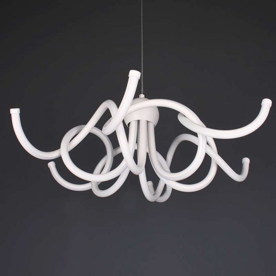 LED полилей P9965-600 84W 4000K бял