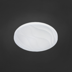 LED плафон 6142А 12W 3-white IP20 ф28см бял