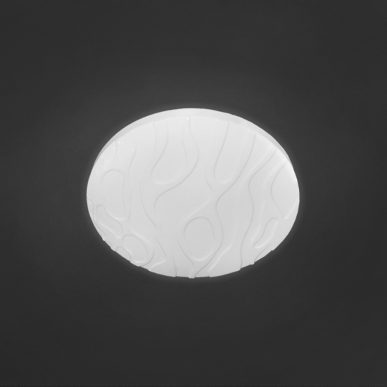 LED плафон 8008D 48W 3-white IP20 ф58см бял