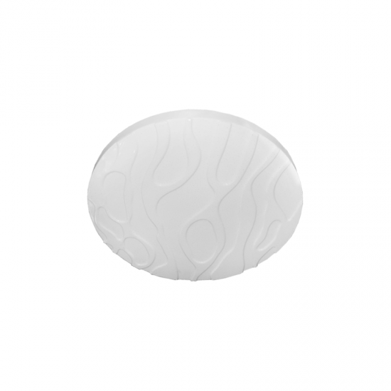 LED плафон 8008D 48W 3-white IP20 ф58см бял