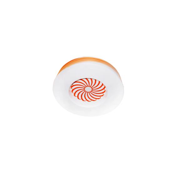 LED плафон 8340 36W 3-white IP20 ф50см бяло + оранжево