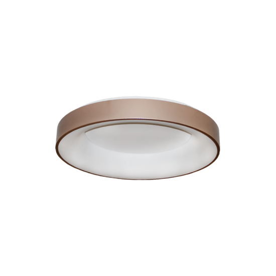 LED плафон X6006XL 78W 3-white IP20 ф75см бял + медено