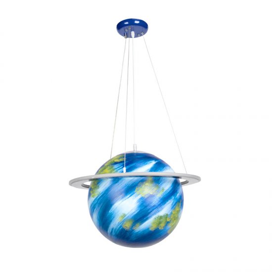 Полилей детски 6172 САТУРН 1хЕ27 + 40W LED 3-white