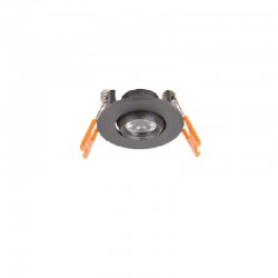 LED Луна Angel eye R03 тип "звездно небе" 3W 4000K 300Lm кръгла черна