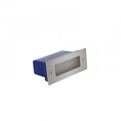LED луна за стълби или вграждане в земя QJ 3W 4000K 240Lm IP65 мат хром
