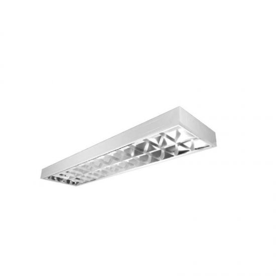 Осветително тяло Neolux за двустранни LED тръби 2xТ8 60см IP20 за открит монтаж