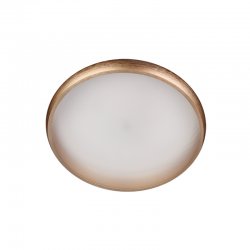 LED плафон 8806 80W 4500К IP20 ф51см златист