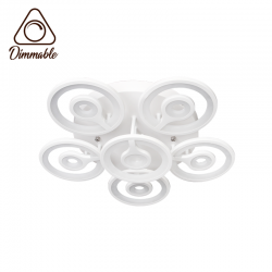 LED полилей 6015/6 96W 3-white димируем с дистанционно управление бял
