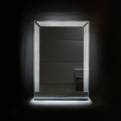 LED огледало за баня 1549-1 17W 6400K с поставка