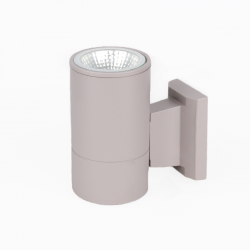 LED фасадно тяло Barsa R 1x10W 4000K 1000Lm IP65 сиво
