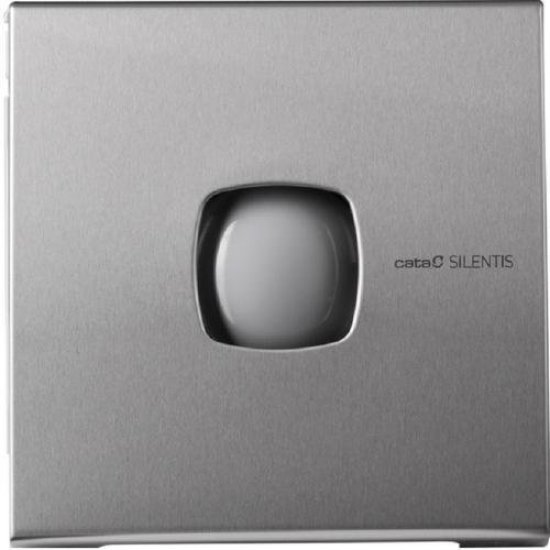 Вентилатор за баня CATA SILENTIS 12 20W Ø120мм 190м3/ч 39dB с клапа 170х170мм бял