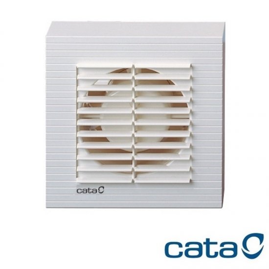Вентилатор за баня CATA B10 15W Ø100мм 98 м3/ч 41dB 150х150мм