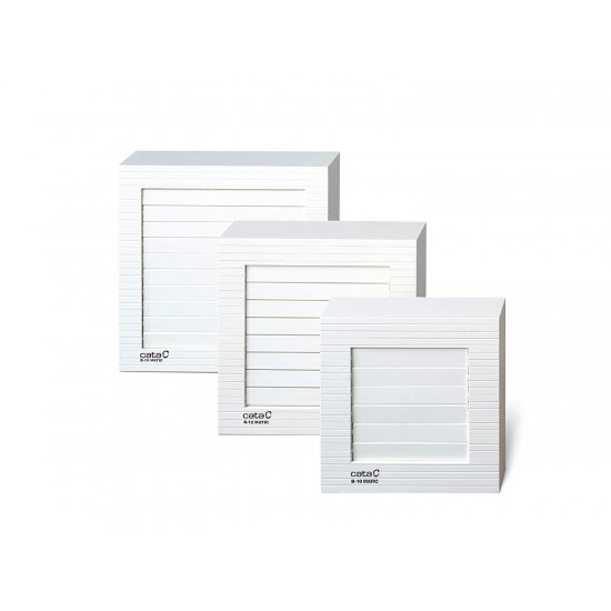Вентилатор за баня CATA B15 Matic 28W Ø150мм 320м3/ч 43dB 209х209мм