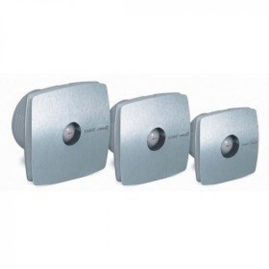 Вентилатор за баня CATA X-MART 12 INOX 20W Ø120мм 190м3/ч 40dB с клапа 170х170мм сребрист