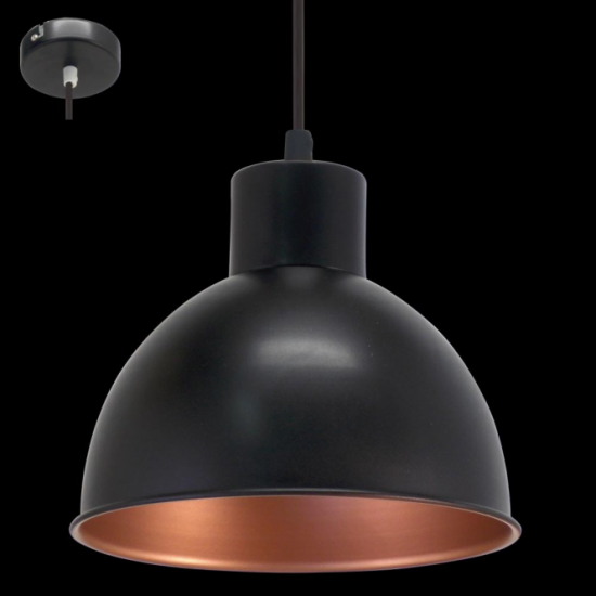 Пендел винтидж TRURO 1 E27 max 60W IP20 мед антик