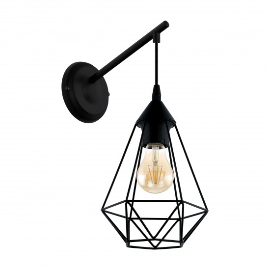 Аплик LOFT TARBES E27 max 1х60W IP20 черен