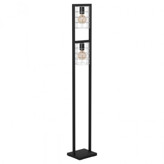 Лампион JUBILY 2хE27 max 2х40W IP20 черен + цинк