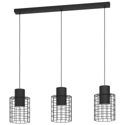 Пендел MILLIGAN 3xE27 max 3х40W IP20 черен