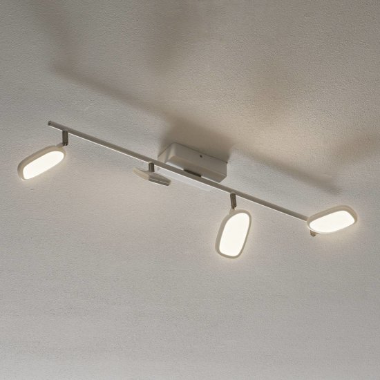 LED спот EGLO CONNECT PALOMBARE-C 2x5W RGB + 3-white 2x600Lm IP20 димируем + дистанционно управление бял