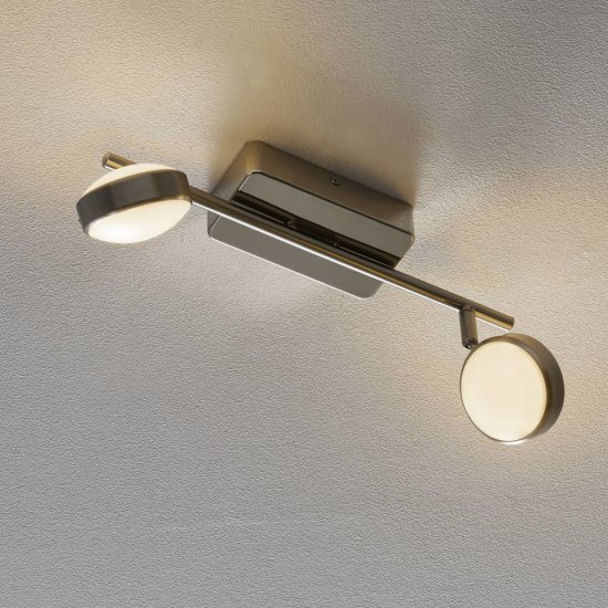 LED спот EGLO CONNECT CORROPOLI-C 3x5W RGB + 3-white 3x600Lm IP20 димируем + дистанционно управление мат хром + бяло