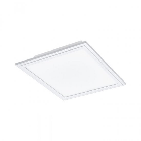 LED плафон EGLO CONNECT SALOBRENA-C 30х30см 16W RGB + 3-white 2000Lm IP20 димируем бял + дистанционно управление