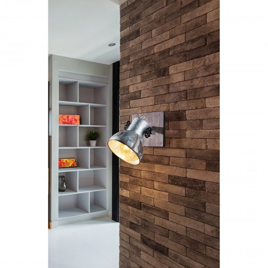 Спот INDUSTRIAL BARNSTAPLE 1 2хE27 max 2х40W IP20 черен
