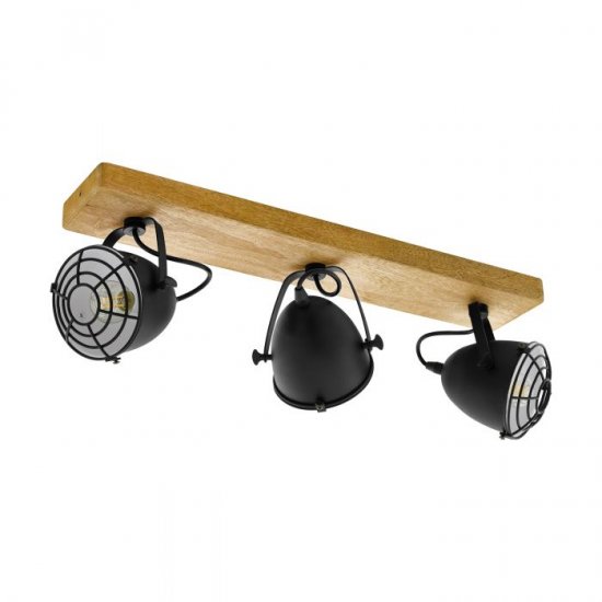 Спот INDUSTRIAL GATEBECK 3xE14 max 3x40W IP20 черен