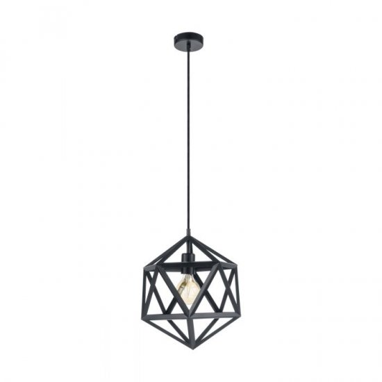 Пендел INDUSTRIAL EMBLETON E27 max 60W IP20 черен