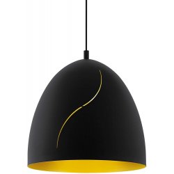 Пендел LOFT HUNNINGHAM E27 max 60W IP20 ф40см черeн + златно