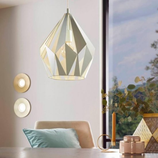 Пендел LOFT CARLTON-P E27 max 60W IP20 светло зелен