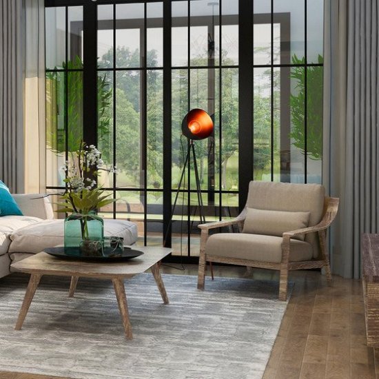 Настолна лампа LOFT CHESTER E27 max 60W IP20 черна + медено