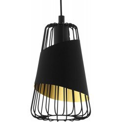 Пендел LOFT AUSTELL E27 max 60W IP20 ф16см черeн + златно