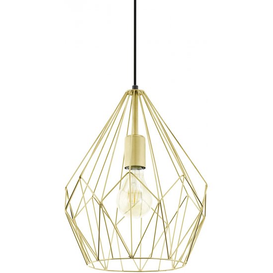 Пендел LOFT CARLTON E27 max 60W IP20 златист