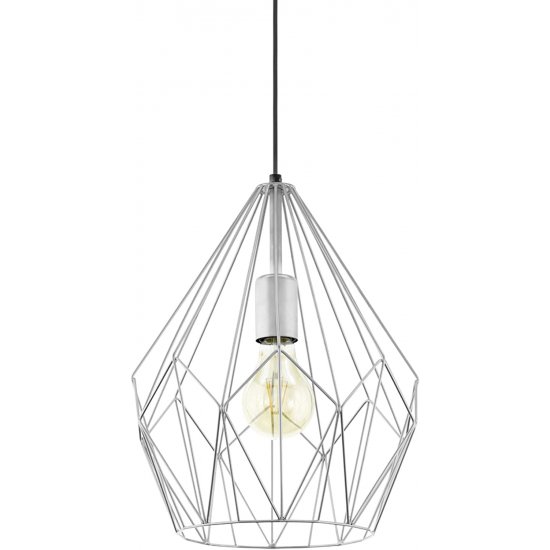 Пендел LOFT CARLTON E27 max 60W IP20 сребрист