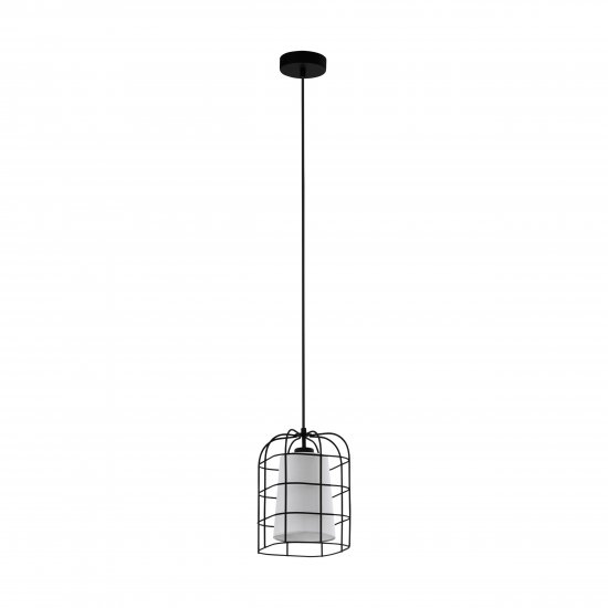 Пендел LOFT BITTAMS E27 max 60W IP20 черно + бяло