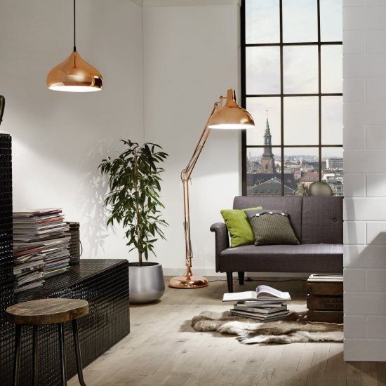 Пендел LOFT HAPTON E27 max 60W IP20 меден