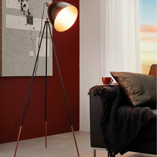 Лампион LOFT CHESTER 1 E27 max 60W IP20 ръждиво + златно