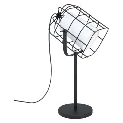 Настолна лампа LOFT BITTAMS E27 max 60W IP20 черно + бяло