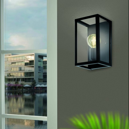 Аплик винтидж CHARTERHOUSE 1хE27 max 1х60W IP20 черен