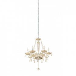 Полилей SPARKLING BASILANO 1 6хE14 max 6х40W IP20 хром + коняк