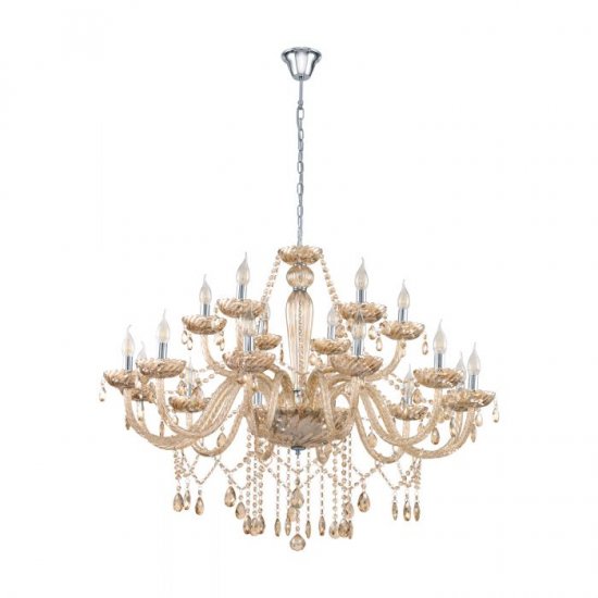 Полилей SPARKLING BASILANO 1 18хE14 max 18х40W IP20 хром + коняк