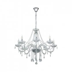 Полилей SPARKLING BASILANO 1 8хE14 max 8х40W IP20 хром