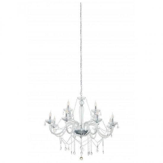 Полилей SPARKLING BASILANO 1 12хE14 max 12х40W IP20 хром