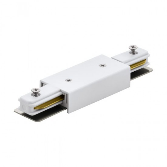 Конектор захранващ за релса линеен бял TB MIDDLE FEEDER Eglo