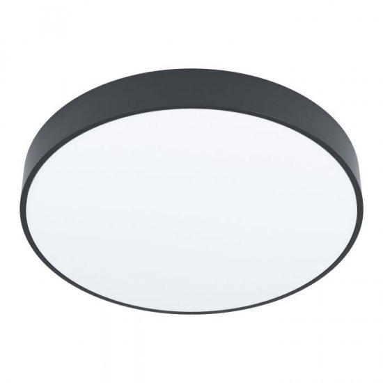 LED плафон EGLO ZUBIETA-A 18W 3-white 1900Lm IP20 димируем + дистанционно управление черен