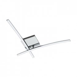 LED плафон NEVADO 2x6W 3000K 2x650Lm IP20 хром