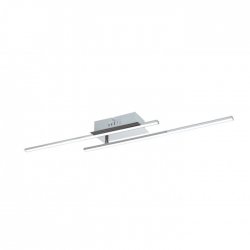 LED плафон PARRI 2х6W 3000K 2х650Lm IP20 хром